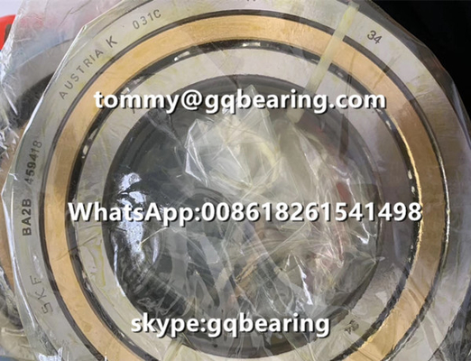 Gcr15 cuscinetto a sfera angolare del contatto del materiale SKF BA2B 459418 dell'ottone di precisione materiale d'acciaio della gabbia