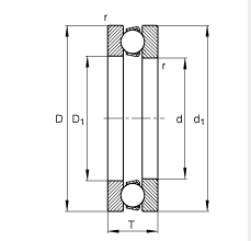 Cuscinetti Di Spinta A Sfera 10pz | Acciaio Cromo | 6x12x4.5mm | Per Macchinari E Attrezzature