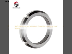 KM5 KM05 Dado di bloccaggio con filettatura metrica per il bloccaggio tramite rondella di sicurezza