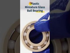 Cuscinetti in plastica 6205 PEEK con gabbia e sfere in ZrO2, cuscinetti radiali a sfere a gola profonda 25x52x15 mm