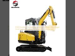 R340 Durable 2 Ton Agricultural Micro Excavator Mini Digger Piccola macchina di scavo idraulica a trascinatore in vendita