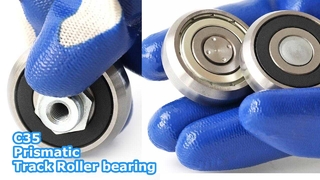 Rullo prismatico C35 (C35-2RS ZZ): specializzato per guida a T/U compatta da 35 mm