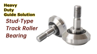 Cuscinetto a rulli per guide di tipo a perno (albero a vite integrato, sigillato) per meccanismi di guida per impieghi gravosi