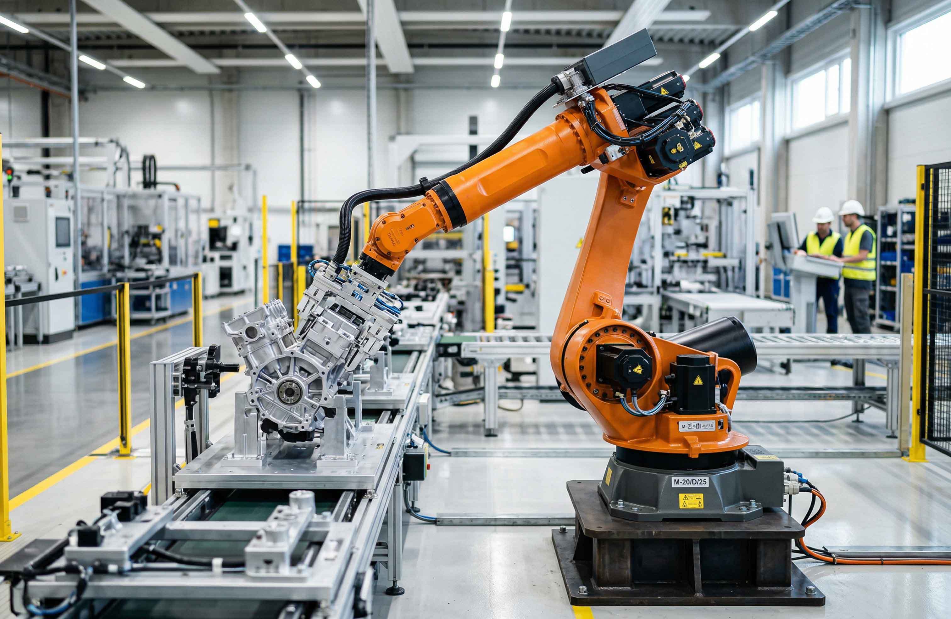 Ultimi blog aziendali su Selezione dei cuscinetti per robot industriali a 6 assi: quali cuscinetti per polso, spalla e vita?