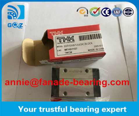 comprare Rile lineare e blocco della serie THK SSR per la macchina CNC SSR15XW1UU blocco lineare THK SSR15XW1GG fabbricazione online