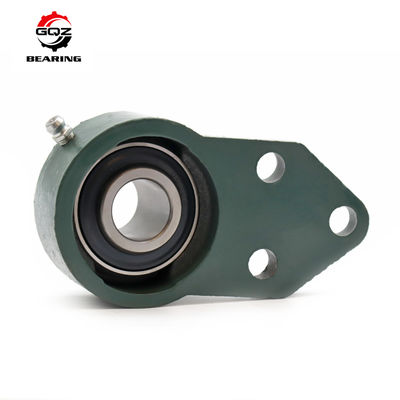 comprare GQZ UCP207 Unità di cuscinetto a blocco cuscino a due bulloni con albero da 35 mm e alloggiamento in ghisa equipaggiato con cuscinetto a inserto UC207 fabbricazione online