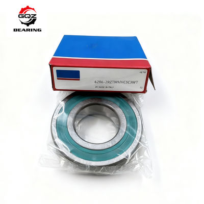 Acquistare 6206-2RZTN9 Cuscinetto a sfere a gola profonda in ceramica ibrida 30×62×16mm per motore a inverter fabbricazione online