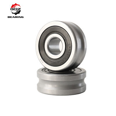 comprare GQZ LR604 Cuscinetto a rulli per tracciamento a forcella miniaturizzato 4×13×4mm tipo a sfera singola guida a rulli fabbricazione online