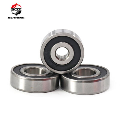 comprare GQZ 6304-2Z Single Row Deep Groove Ball Bearing 20×52×15mm Double Side Metal Dust Shields per apparecchiature industriali leggere fabbricazione online