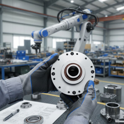 comprare Cuscinetto Harmonic Drive FHG-14 con Zero Backlash, Alta Rigidità e Precisione P4 per Robot Industriali fabbricazione online