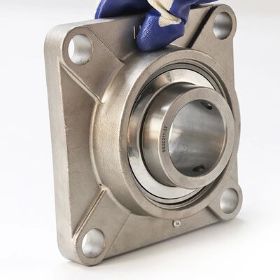 comprare GQZ Premium SUCF220 Quattro bulloni quadrati flange cuscino blocco cuscinetto cuscinetto a sfera per macchine agricole e trasportatori fabbricazione online
