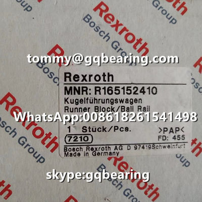 comprare Rexroth R165152410 Materiale in acciaio Tipo di flangia Peso pesante Lunghezza standard Altezza standard Blocco di corridoio a sfera fabbricazione online