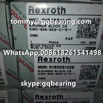 comprare Rexroth R166681420 Materiale in acciaio Tipo stretto Lunghezza corta Altezza standard SKS Blocco del corridore fabbricazione online