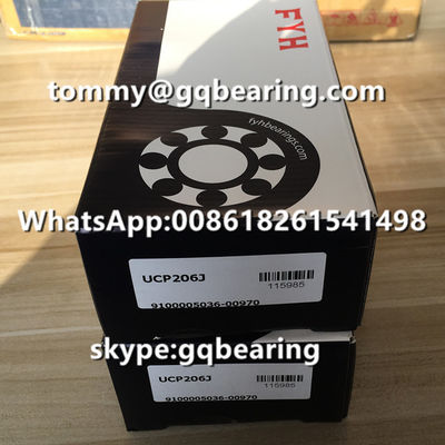 comprare Origine Giappone Materiale in ghisa FYH UCP206J Cuscino a sfera a due bulloni fabbricazione online