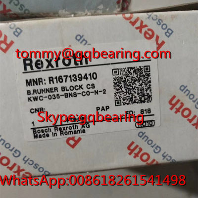 comprare Materiale in acciaio al carbonio Rexroth R167139410 Largo blocco Bosch R167139410 Cuscinetto lineare fabbricazione online