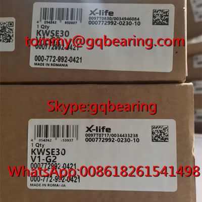 comprare G2 Precision INA KWSE30-V1-G2 Blocco lineare a sei righe KWSE30-G2-V1 Cuscinetto a scivolo lineare fabbricazione online