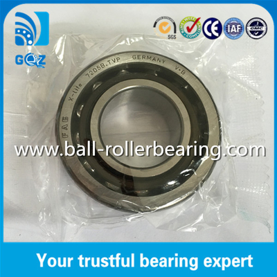 Cage di nylon OD 52 mm cuscinetto a sfera angolare a contatto 7205B.TVP angolo di contatto di 40 gradi