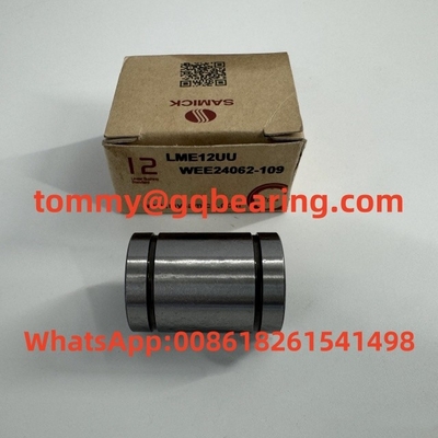 Acciaio Samick LME12UU WEE24062-109 gabbia in resina cuscinetto a sfera lineare LME12-A