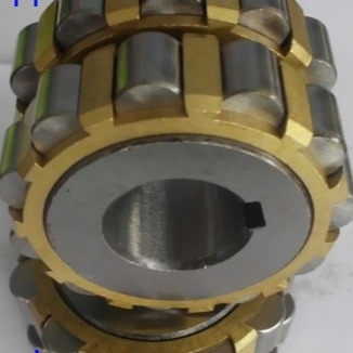 150752307 cuscinetto a rulli cilindrici a doppia fila, cella in ottone, da 35x86,5x50 mm