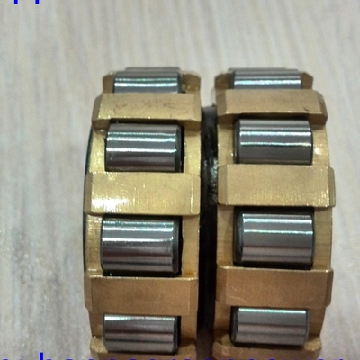 150752307 cuscinetto a rulli cilindrici a doppia fila, cella in ottone, da 35x86,5x50 mm