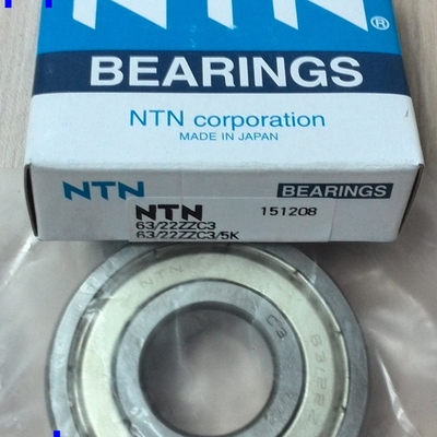 63/22ZZ / 63/22ZZC3 / 63/22DDU / 63-22 Ruota di auto a scanalatura profonda a fila singola cuscinetto 22*56*16 mm