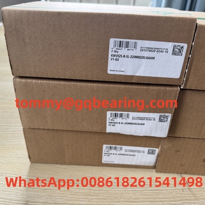G1 Precision INA KWVE25-B-SL Blocco lineare KWVE25-B-SL-220900220/AAAM V1-G3 Cuscinetto a scivolo lineare di tipo stretto lungo
