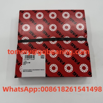 6022 FAG 6022-M-C4 Cuscinetto a sfera a scanalatura profonda in ottone a riga singola