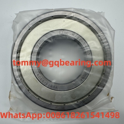 Cage di metallo in lamiera di acciaio FAG 6310-H-2Z-SN-C3 cuscinetto a sfera a scanalatura profonda 50x110x27 mm