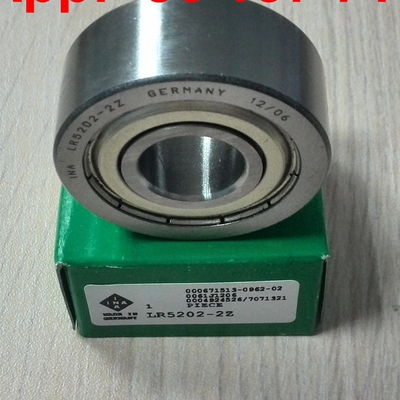 Cage di plastica LR5202-2Z-TVH-XL Cuscinetto a camma a doppia fila Cuscinetto a rulli a rotaia 15x40x15.9mm