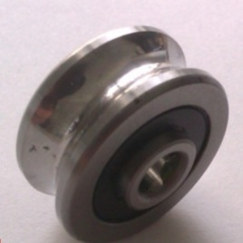 U Groove SG25-2RS Linear Guide Roller Bearing SG25 per macchine tessili 8x30x14mm
