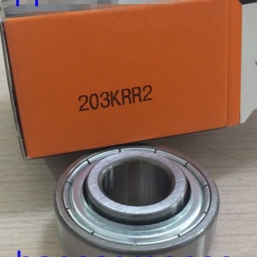 203KRR2 Cuscinetto a sfera di inserimento metallo blindato / Cuscinetto agricolo 16.256*40*18.288 / 12mm