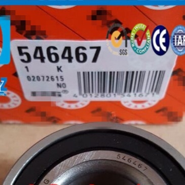 546467 Cuscinetti a sfera per autoveicoli, Cuscinetti a sfera a contatto angolare per auto / auto