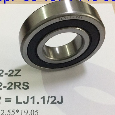 RLS12-2RS / LJ1.1/2-2RSJ Dimensioni in pollici Cuscinetti per autoveicoli Cuscinetto a sfera a scanalatura profonda 38.1*82.55*19.05mm