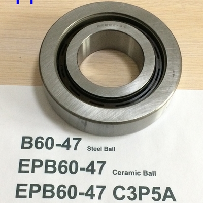 B60-47 Cuscinetti a sfera in ceramica per autoveicoli EPB60-47C3P5B Cuscinetti per motori per autoveicoli 60 * 130 * 31 mm