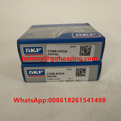 SKF S7008 ACEGA/HCP4A Cuscinetto a sfera angolare a contatto di superprecisione Cuscinetto a fusione