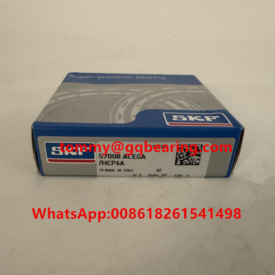 SKF S7008 ACEGA/HCP4A Cuscinetto a sfera angolare a contatto di superprecisione Cuscinetto a fusione