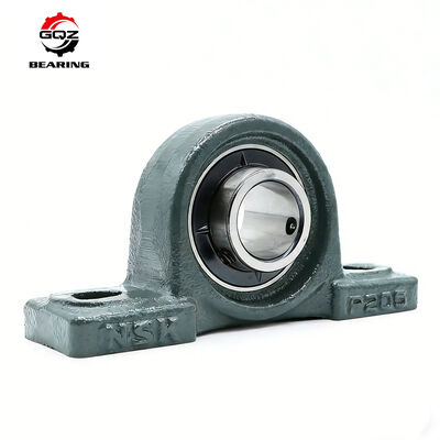 UCX20 Largo anello interno inserimento cuscinetto 100×190×117.5mm Set vite OD spirale Cuscinetto trasportatore agricolo