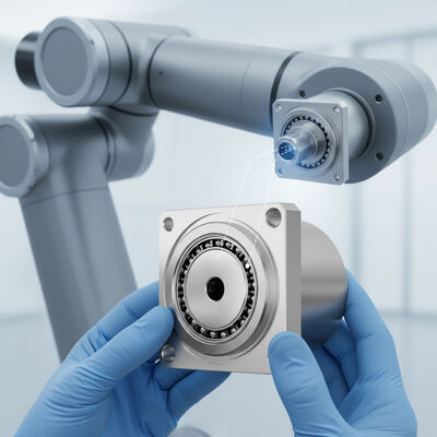 FSN-5 MINI Harmonic Drive Bearing con alta precisione P4 zero backlash per applicazioni robotiche compatte e leggere