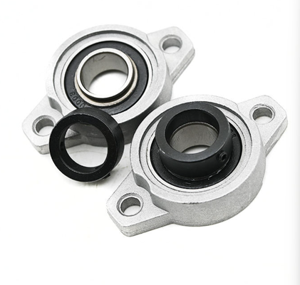UFL004 Square Flange Bearing Unit 20mm Bore UC004 Insert Bearing For General Machinery Conveyor Textile OEM