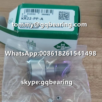 Gcr15 Materiale in acciaio INA KR22-PP Rod Type Track Roller Bearing KR22-PP-A Cam Follower Bearing