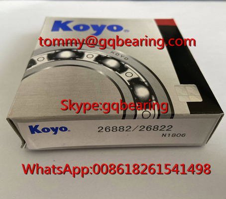 Materiale in acciaio Gcr15 Koyo HI-CAP 26882/26822 Inch Type Tapered Roller Bearing