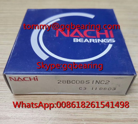 NACHI 28BC08S1NC2 Single Row Deep Groove Ball Bearing Gearbox Bearing Diametro interno 28 mm
